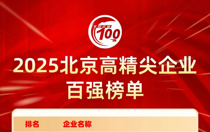 利亚德荣登2025北京企业百强系列榜单！创新驱动彰显首都企业担当