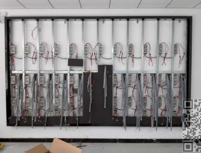 黄冈室内P1.86数据展示全彩显示屏案例