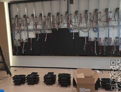 湖北某大学教室P1.5全彩显示屏8平方案例